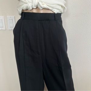 SOLD (DP) VINTAGE High waist black dress pants